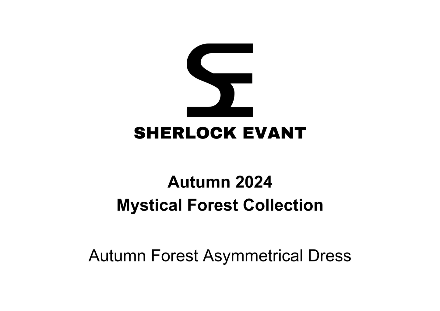 Robe asymétrique forêt d’automne